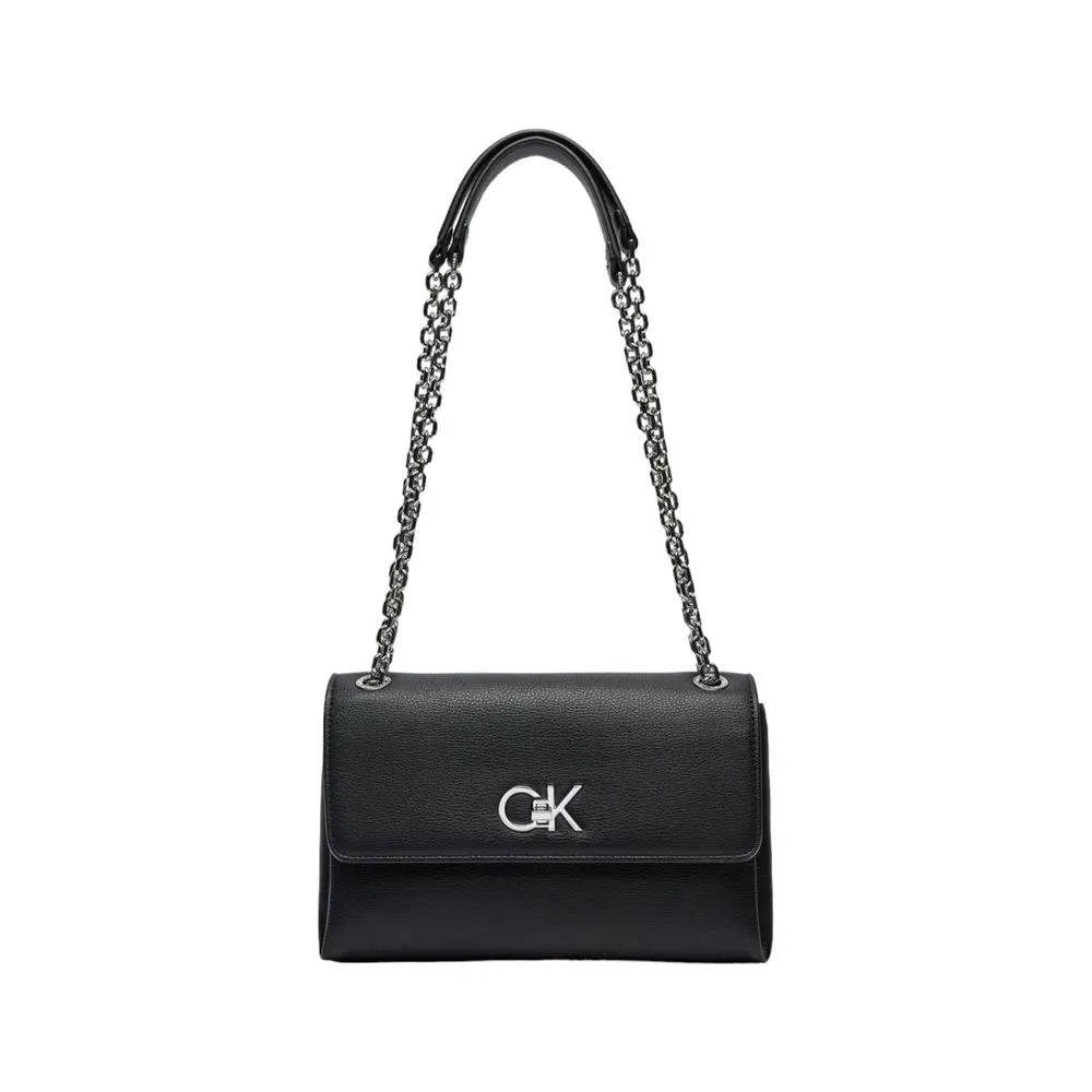Calvin Klein Women's Black Polyethylene Handbag