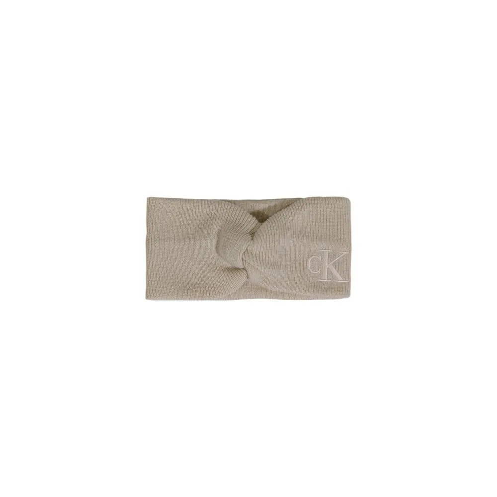 Calvin Klein Jeans Women's Beige Recycled Polyester Hat