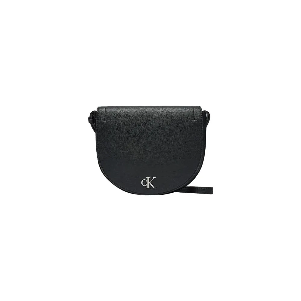 Calvin Klein Jeans Women's Black Polyester Polyester Handbag