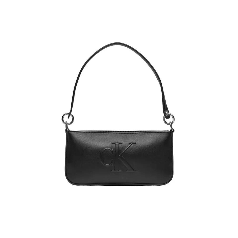 Calvin Klein Jeans Women's Black Polyethylene Handbag