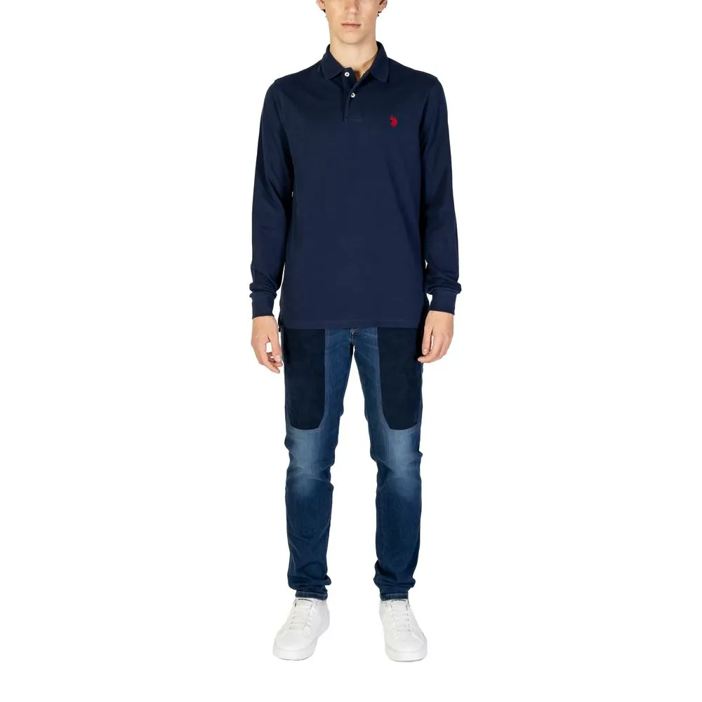 U.S. POLO ASSN. Men's Blue Cotton T-Shirt