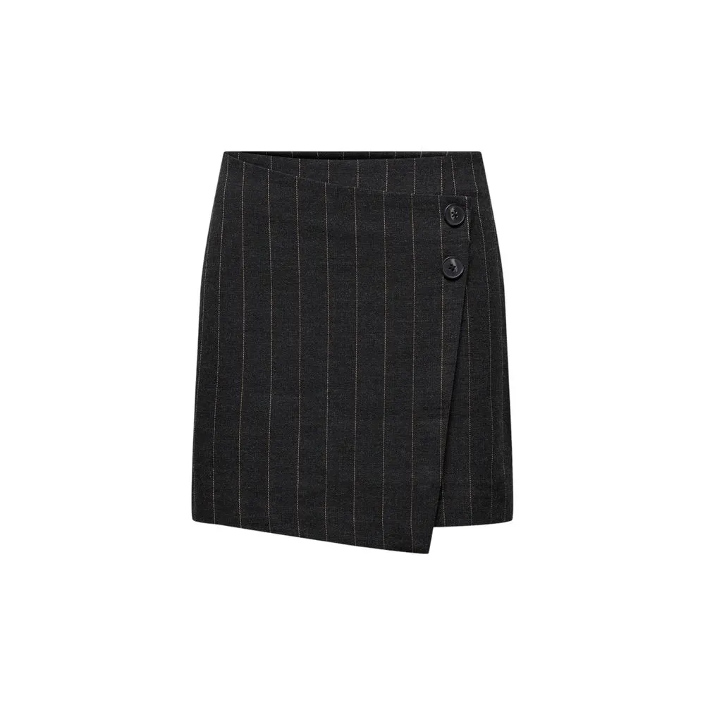 Only Women's Gray Recycled Polyester Skirt