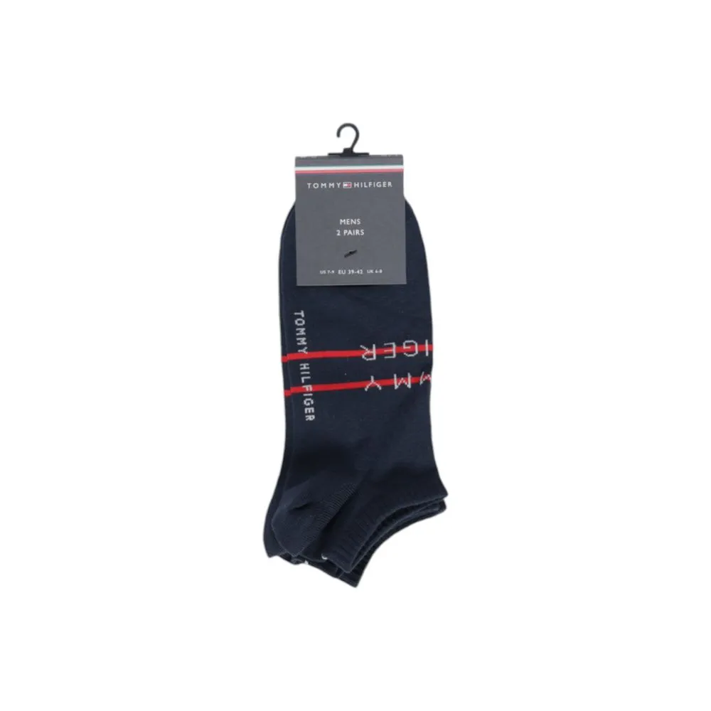Tommy Hilfiger Men's Blue Cotton Sock