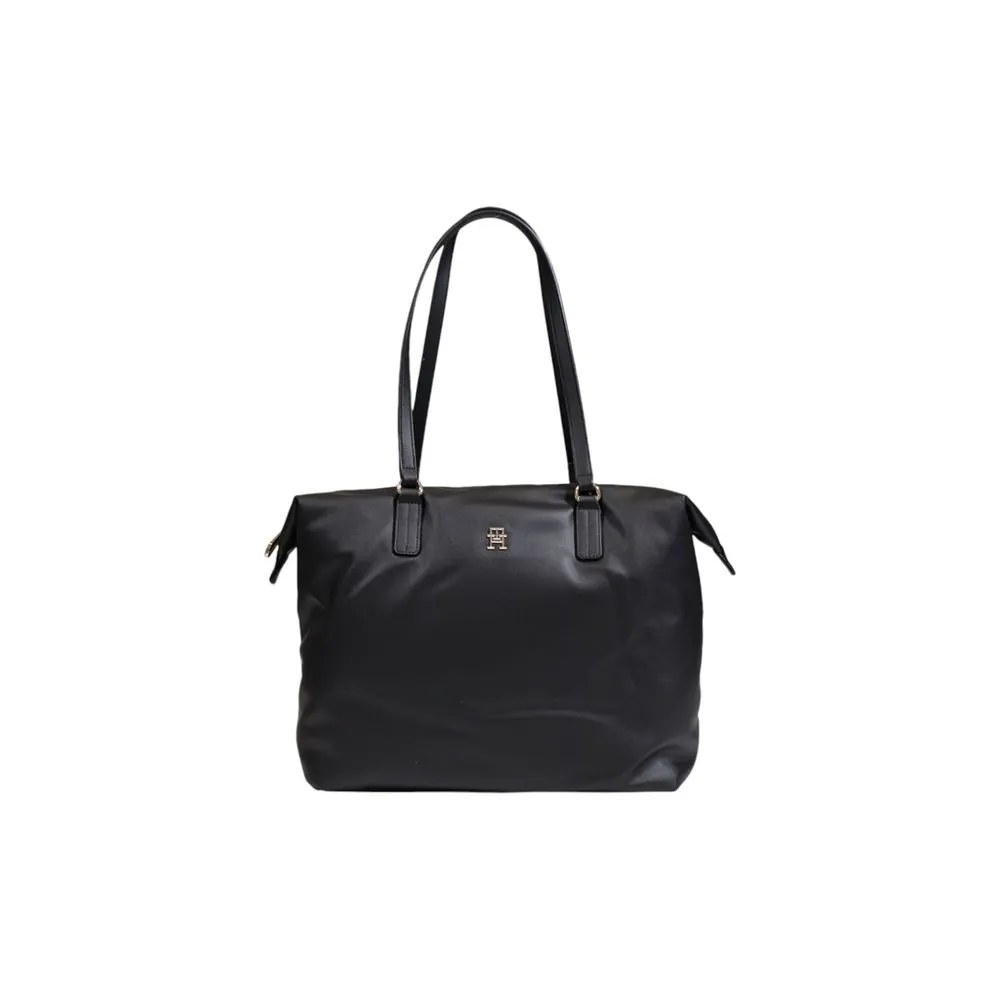 Tommy Hilfiger Women's Black Recycled Polyester Handbag