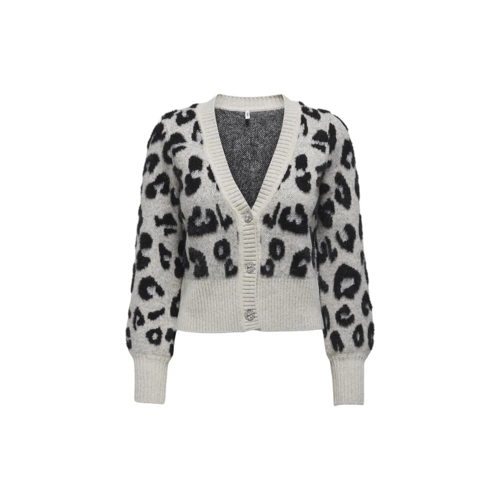 Only Women's Gold Metalizzato Cardigan