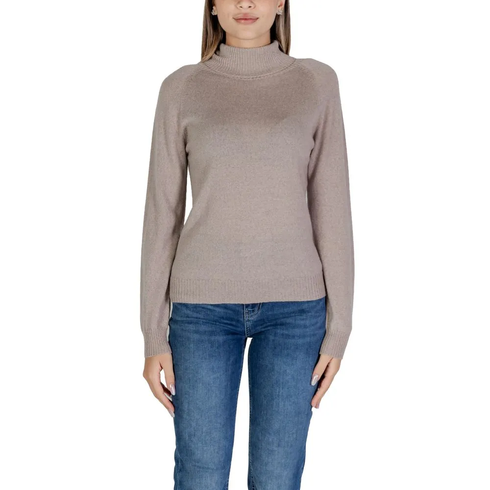 Sandro Ferrone Women's Gray Merino Sweater