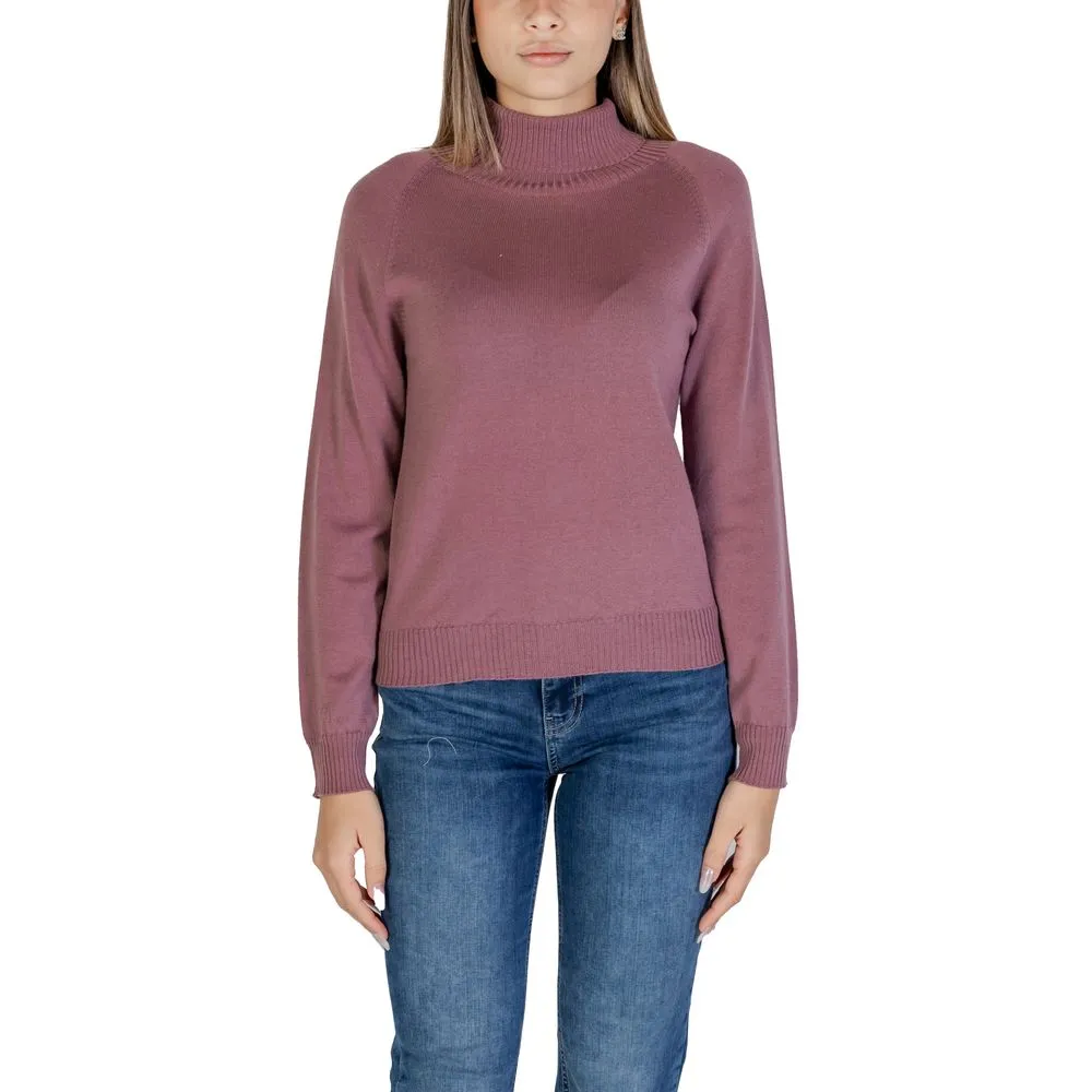 Sandro Ferrone Women's Pink Merino Sweater