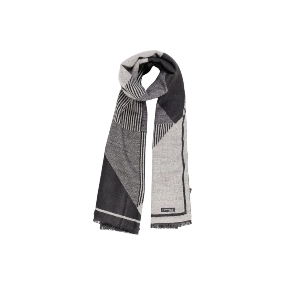 Sandro Ferrone Women's Black Viscose Scarf