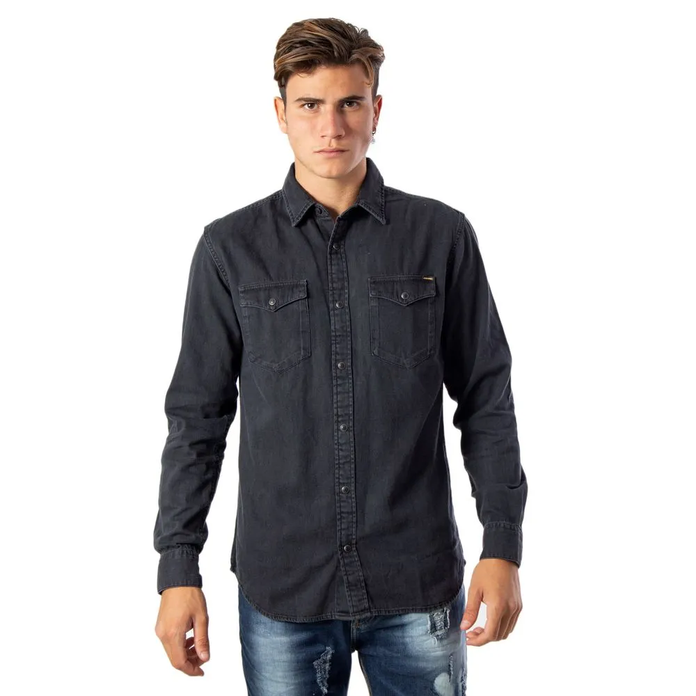 Jack Jones Men's Black Jeans Shirt