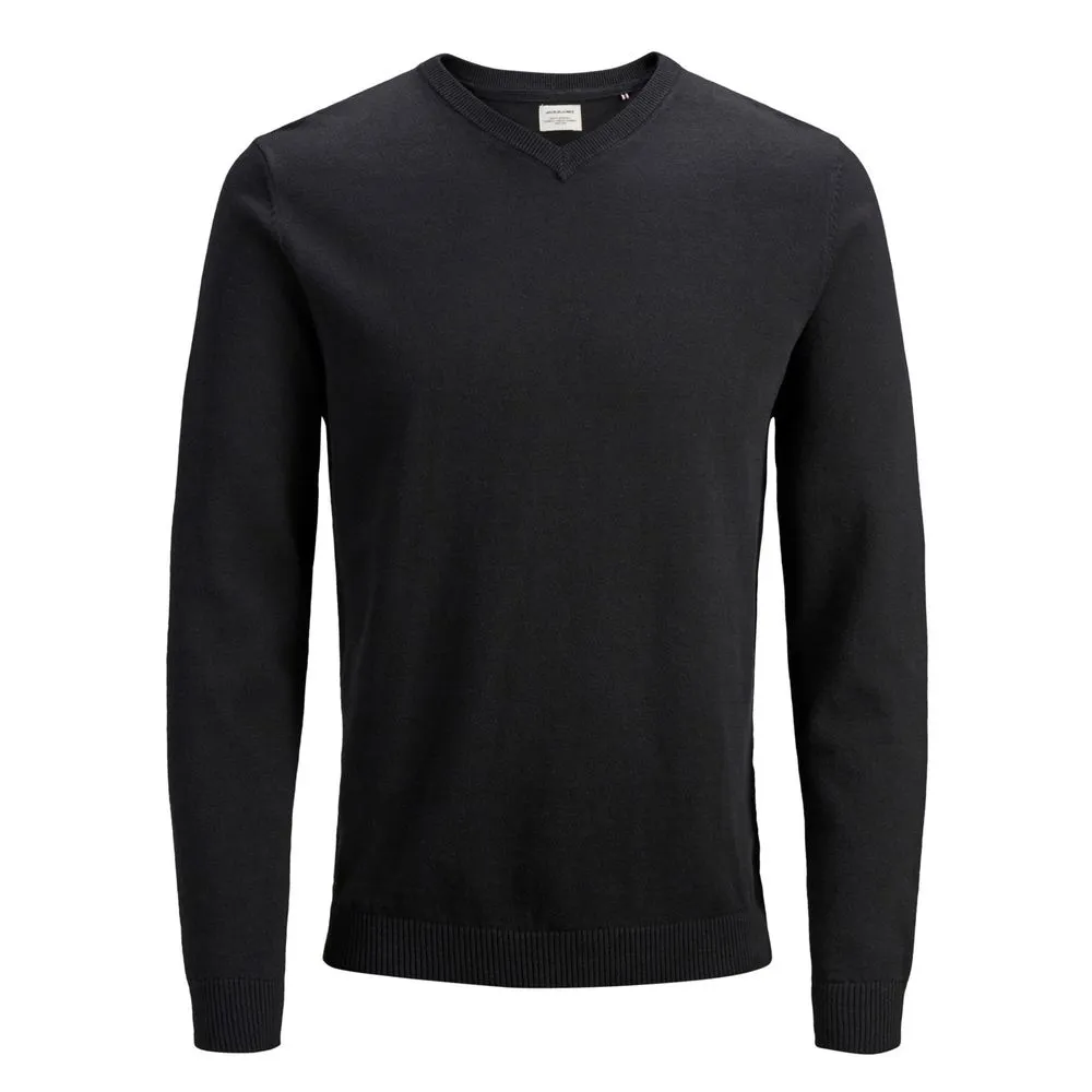 Jack Jones Men's Black Cotton T-Shirt