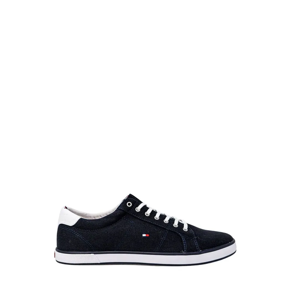 Tommy Hilfiger Men's Blue Cotton Sneaker