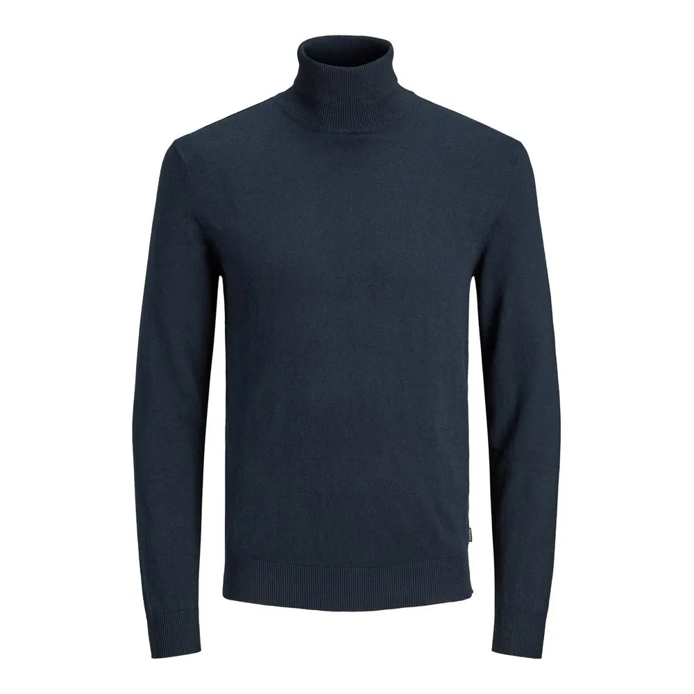 Jack Jones Men's Blue Cotton Sweater