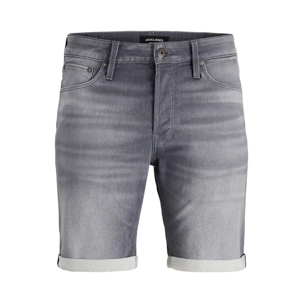 Jack Jones Men's Gray Jeans Short