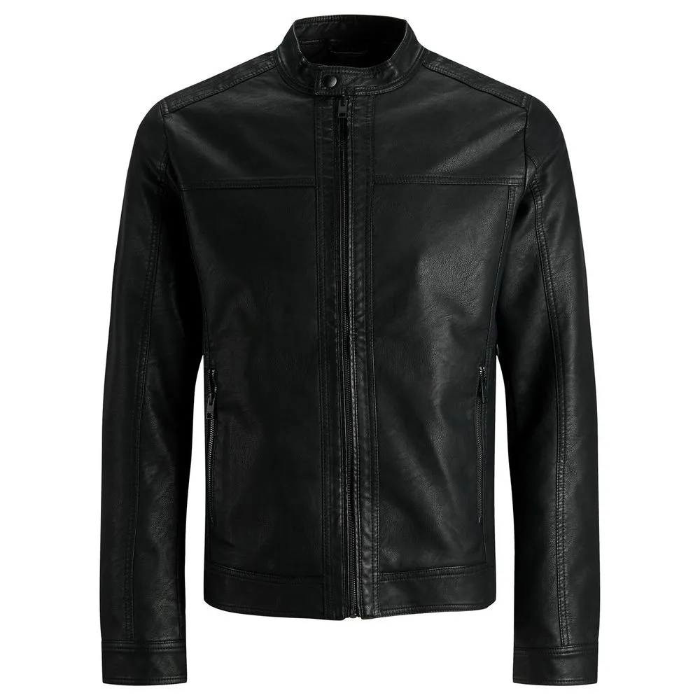 Jack Jones Men's Black Polyamide Jacket