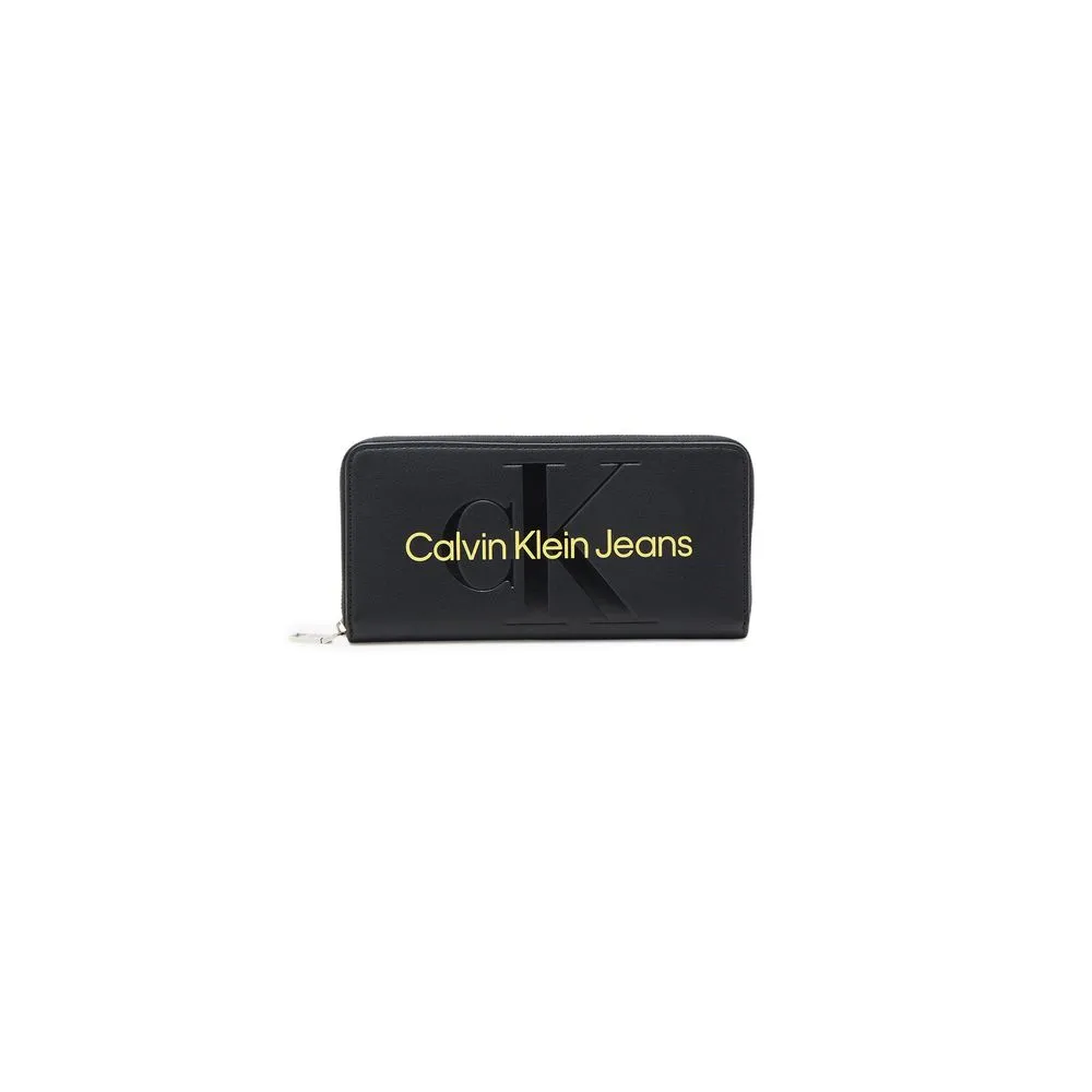 Calvin Klein Jeans Men's Yellow Polyethylene Wallet