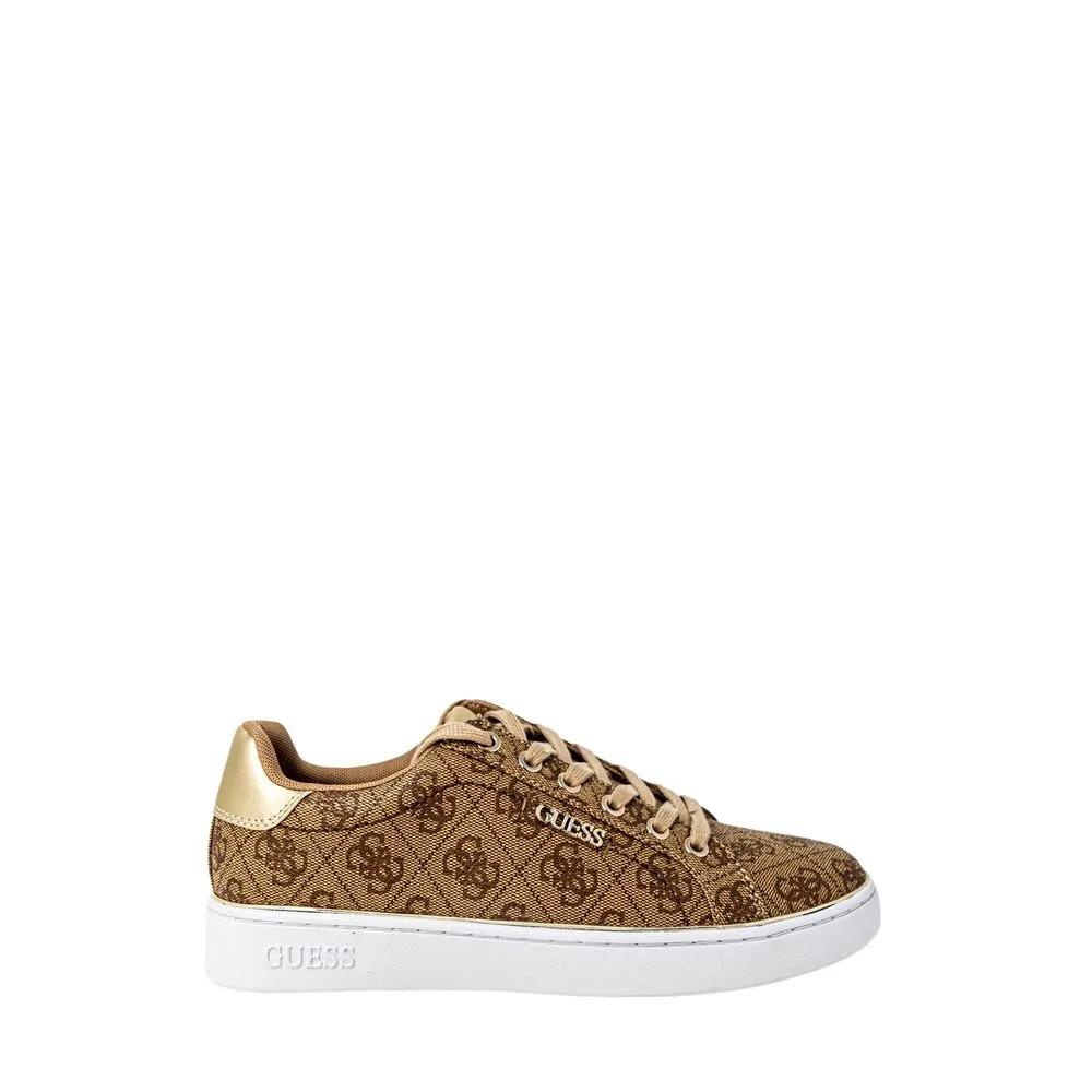 Guess Women's Beige Polyethylene Sneaker