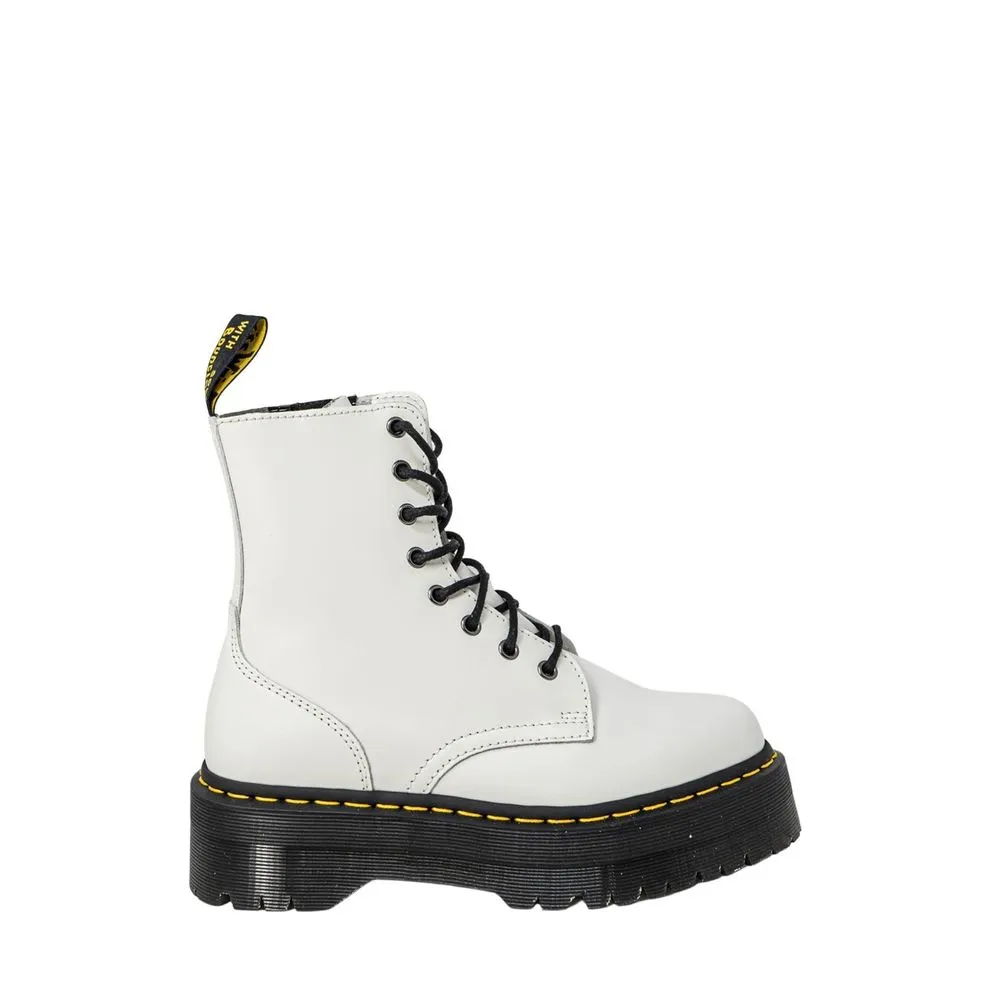 Dr. Martens Women's White Leather Boot
