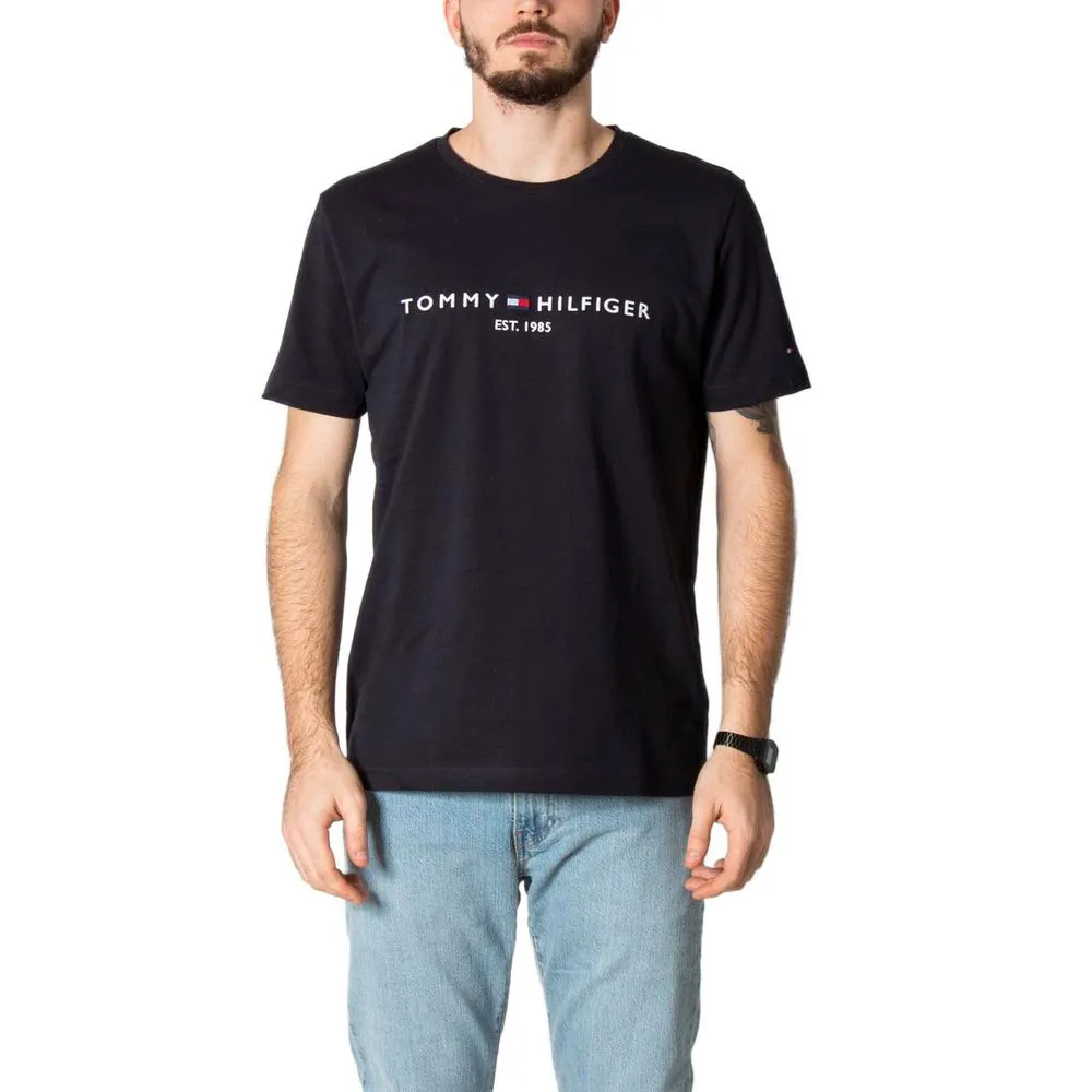 Tommy Hilfiger Men's Blue Cotton T-Shirt