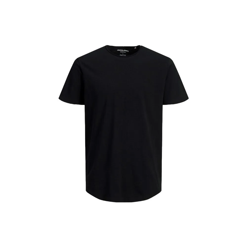 Jack Jones Men's Black Organic Cotton T-Shirt