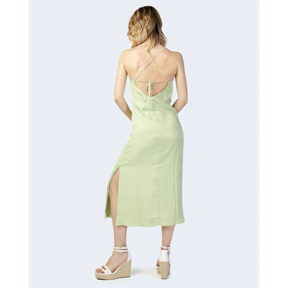 Calvin Klein Jeans Women's Green Tencel Dress