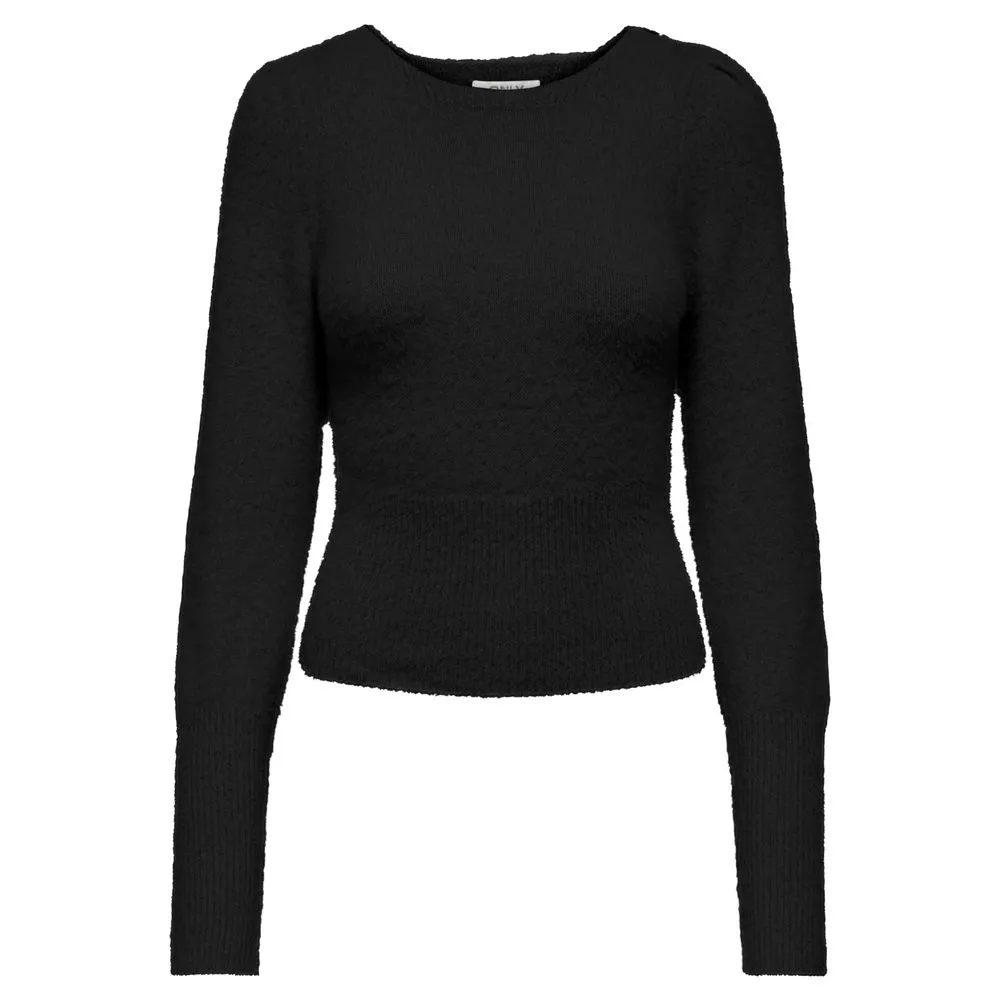 Only Women's Black Nylon Sweater