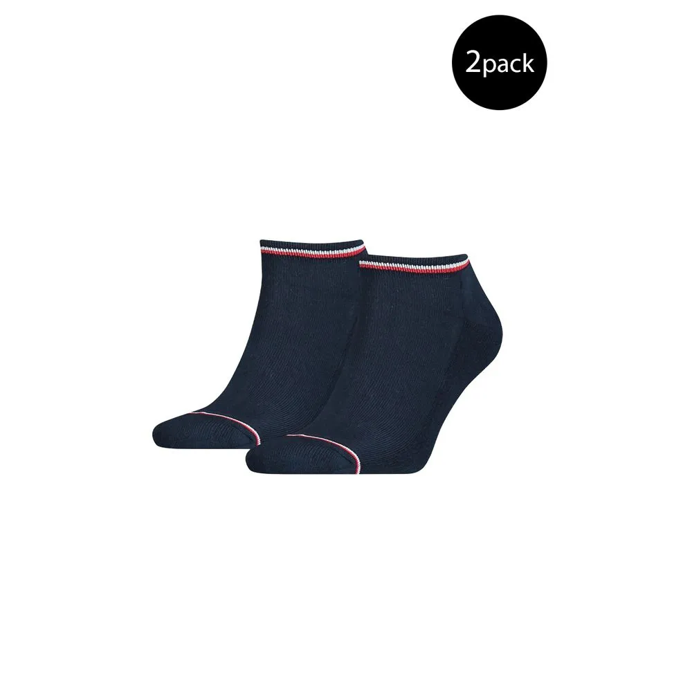 Tommy Hilfiger Men's Blue Cotton Sock