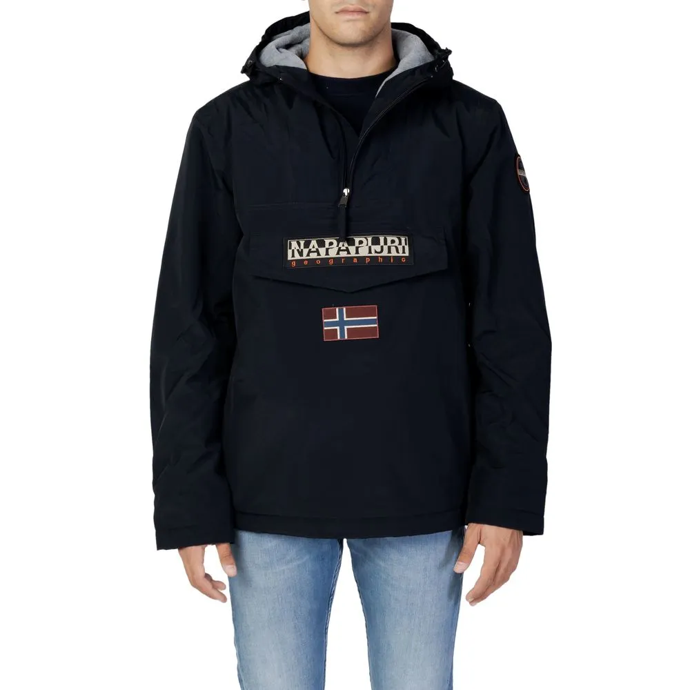 Napapijri Men's Black Nylon Jacket