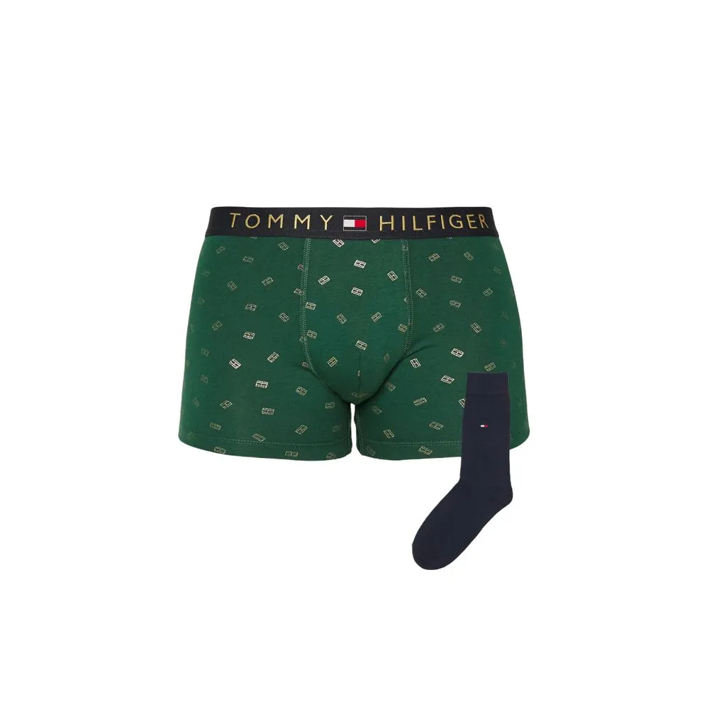 Tommy Hilfiger Men's Green Cotton Underwear