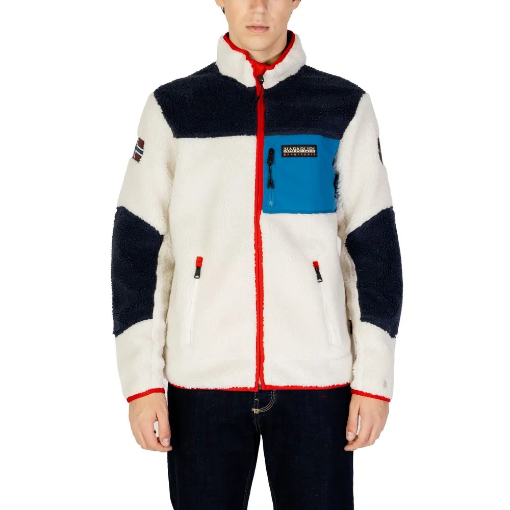 Napapijri Men's Beige Polyester Sweater