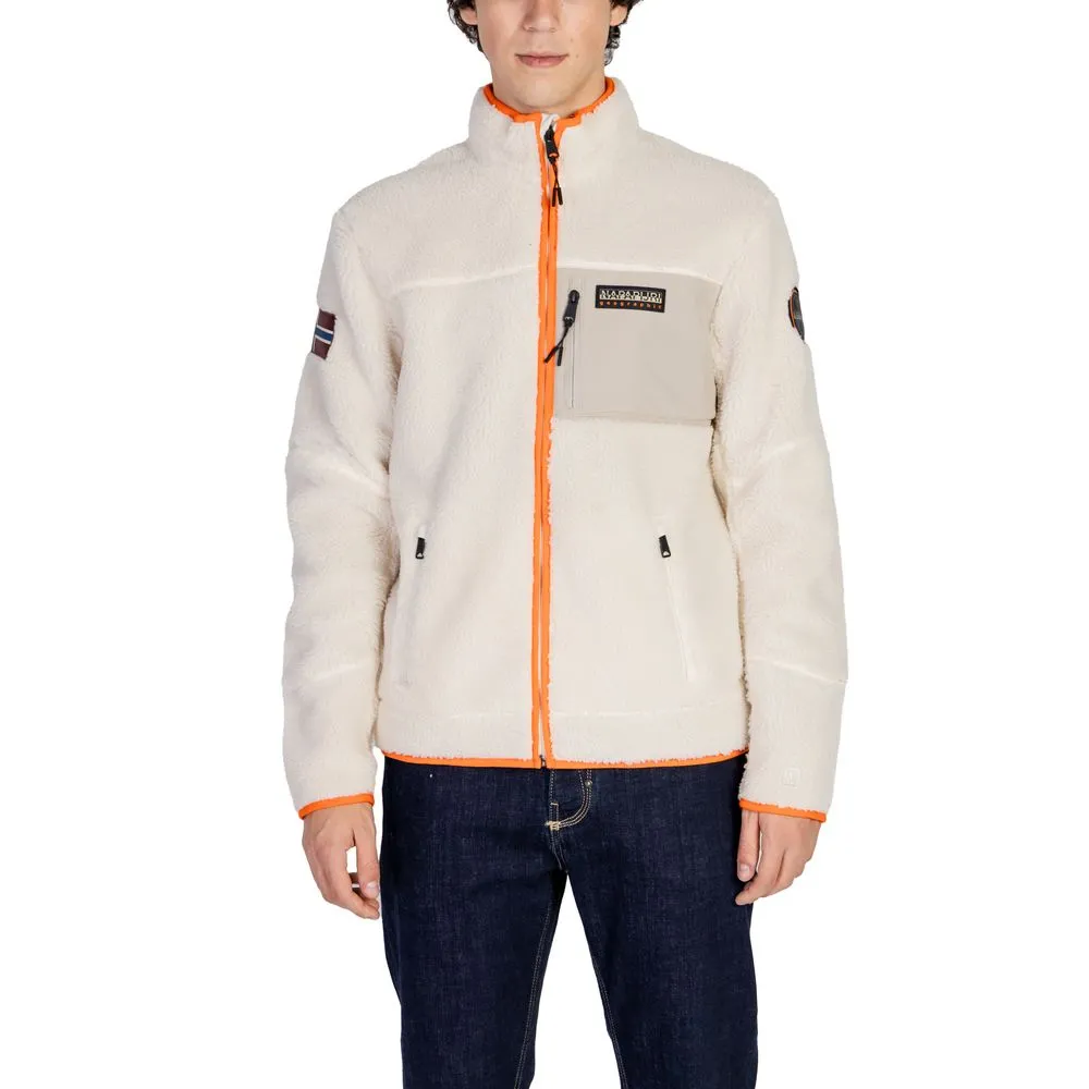 Napapijri Men's Beige Polyester Sweater