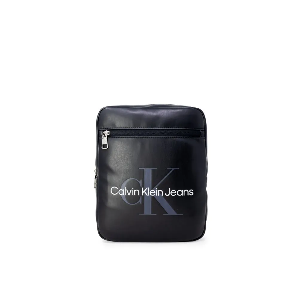 Calvin Klein Men's Black Polyester Bag