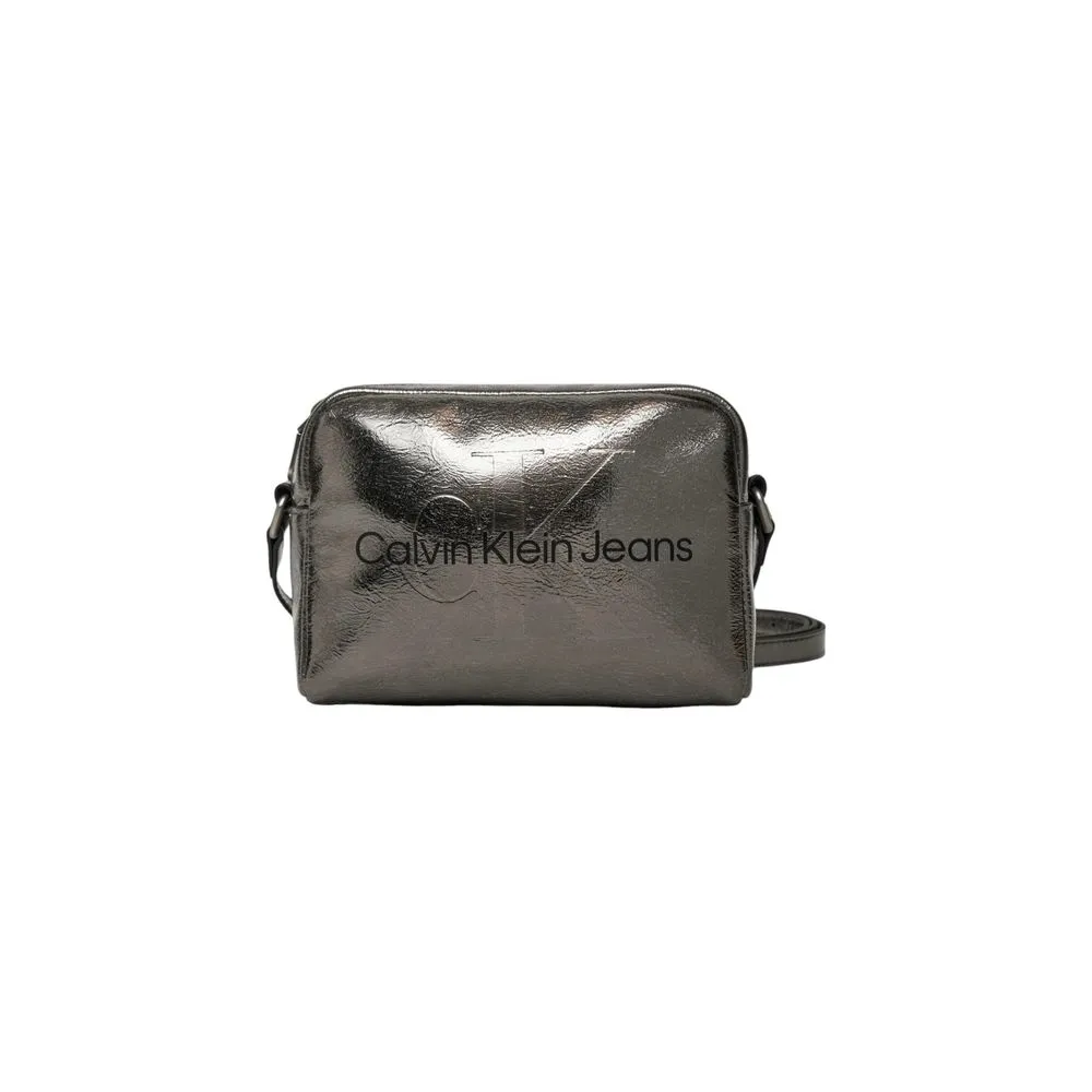 Calvin Klein Jeans Women's Gray Polyethylene Handbag