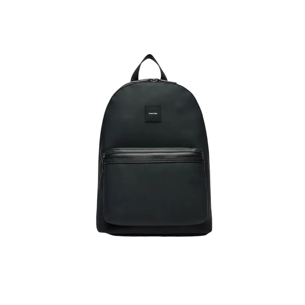Calvin Klein Men's Black Polyester Backpack