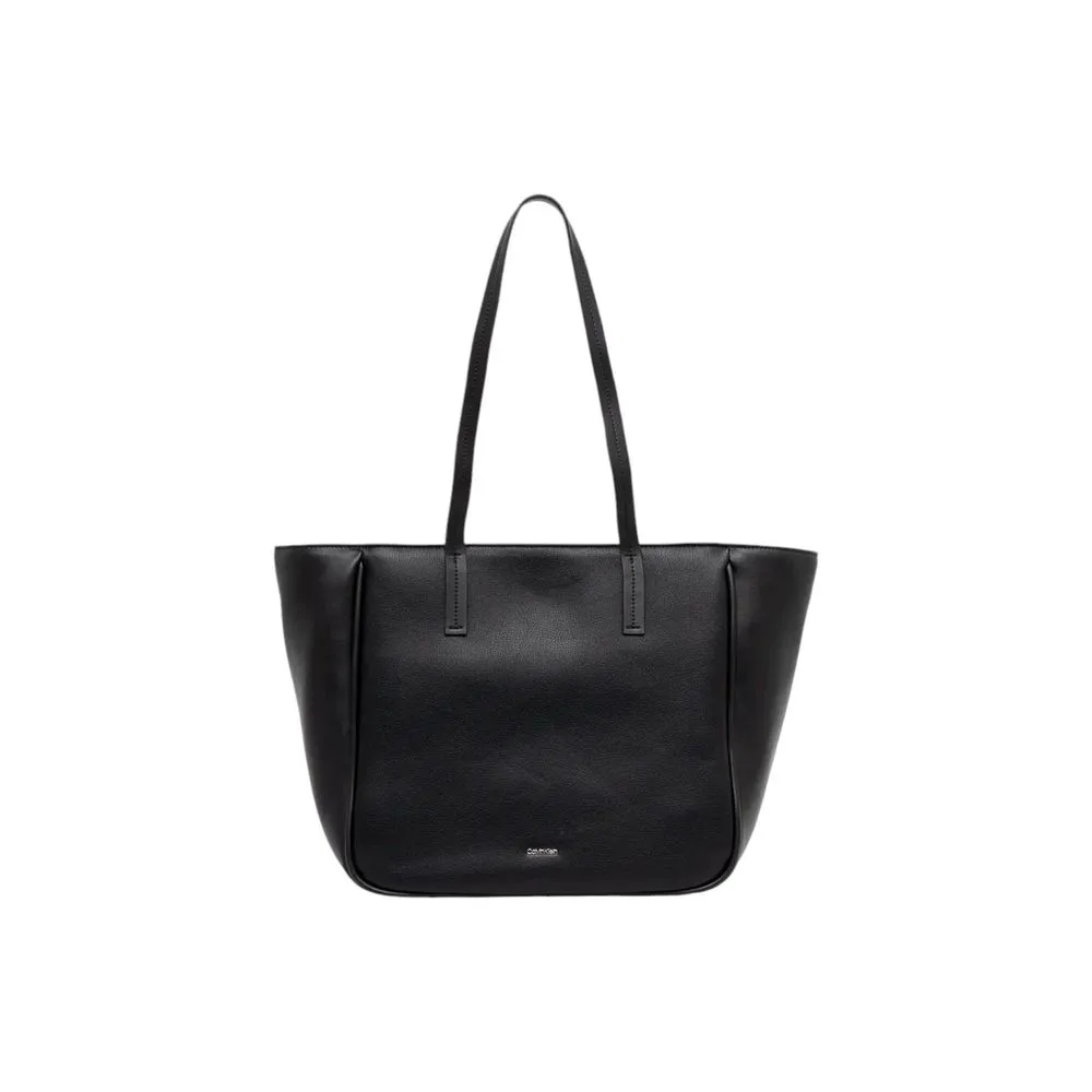Calvin Klein Women's Black Polyethylene Handbag