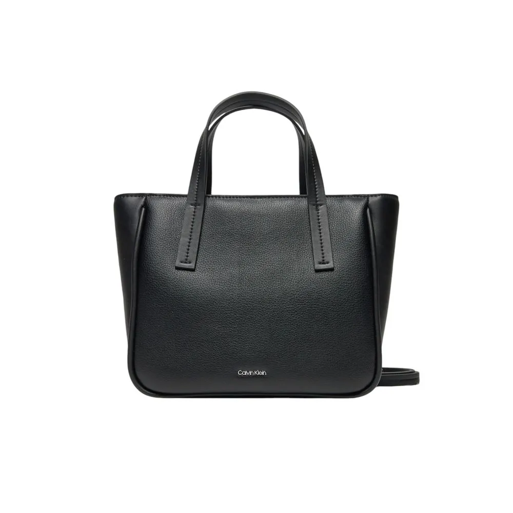 Calvin Klein Women's Black Polyethylene Handbag