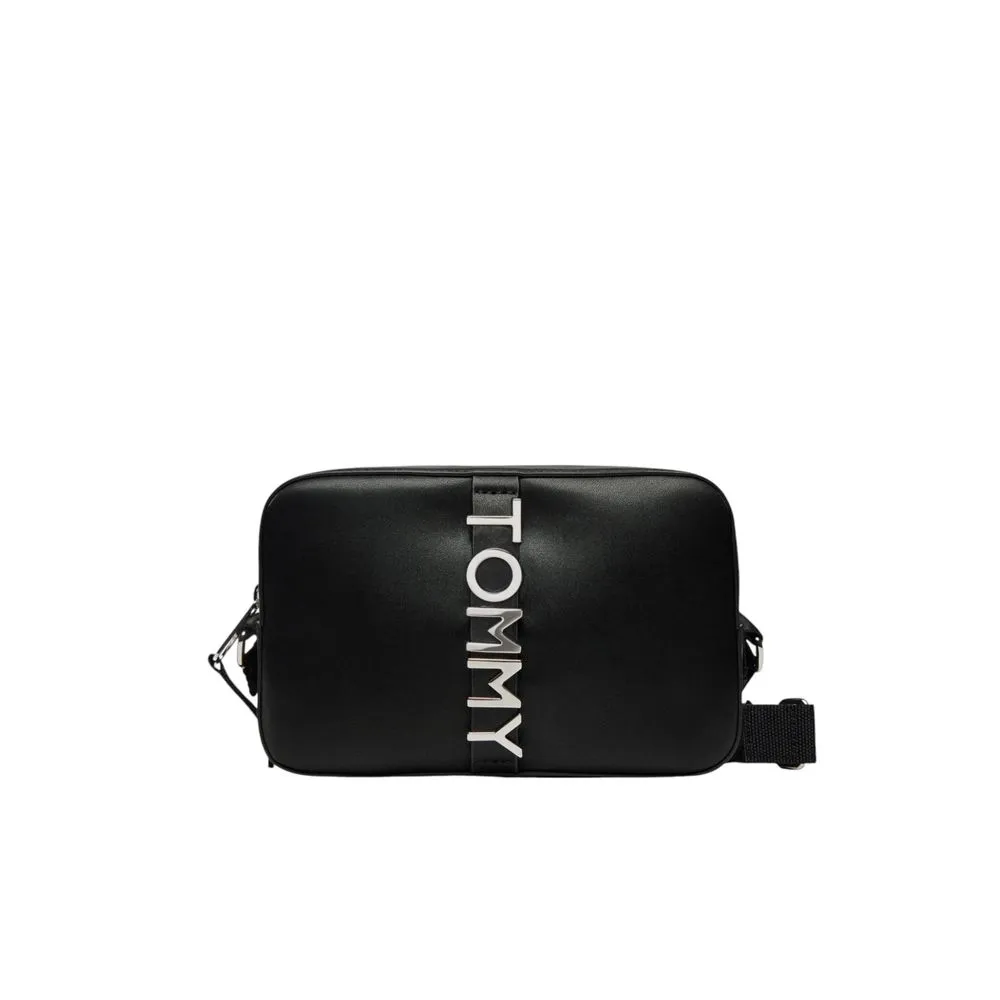 Tommy Hilfiger Women's Black Polyethylene Handbag