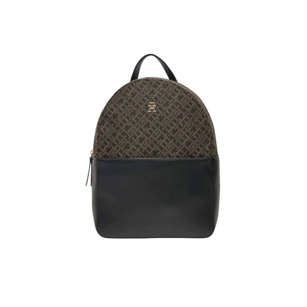 Tommy Hilfiger Women's Black Polyethylene Backpack