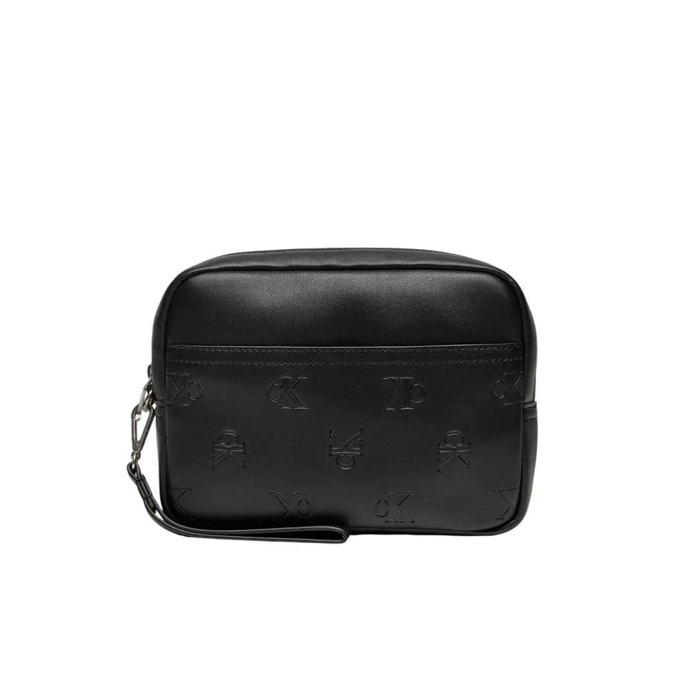 Calvin Klein Jeans Men's Black Polyethylene Luggage And Travel