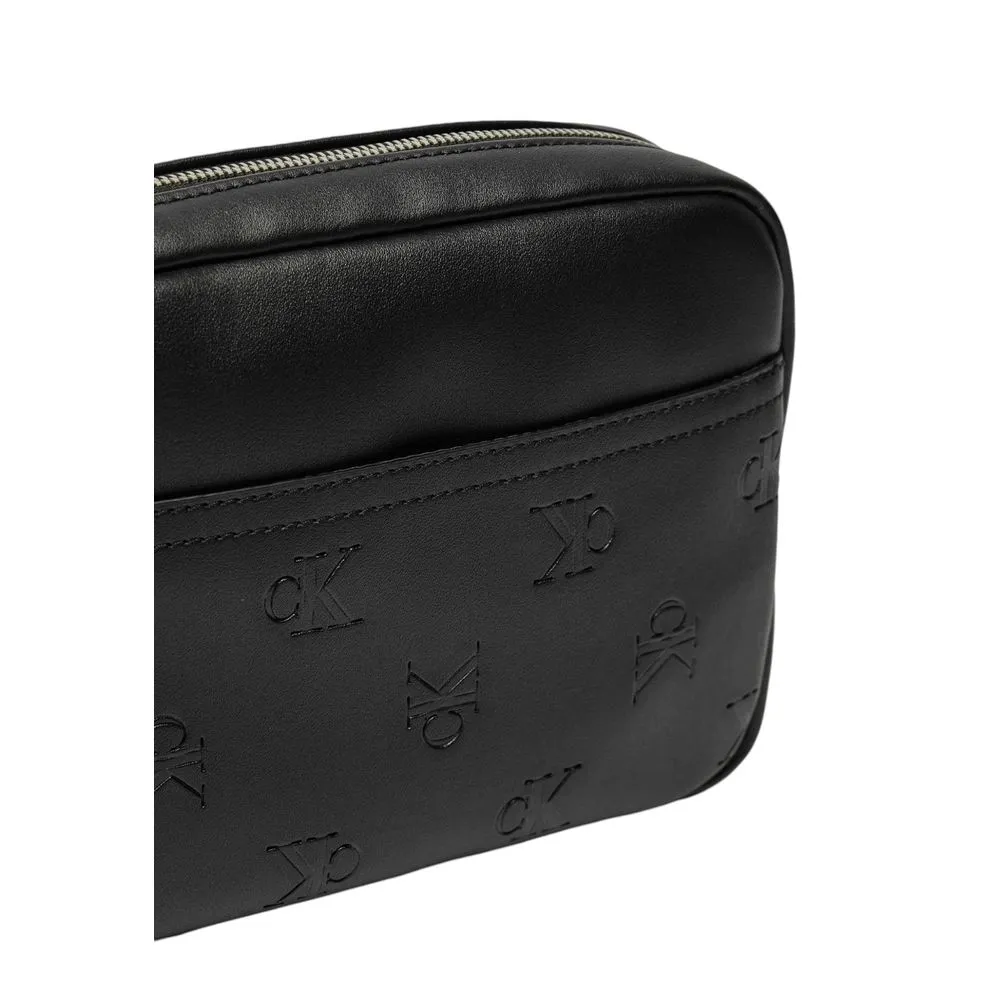 Calvin Klein Jeans Men's Black Polyethylene Luggage And Travel