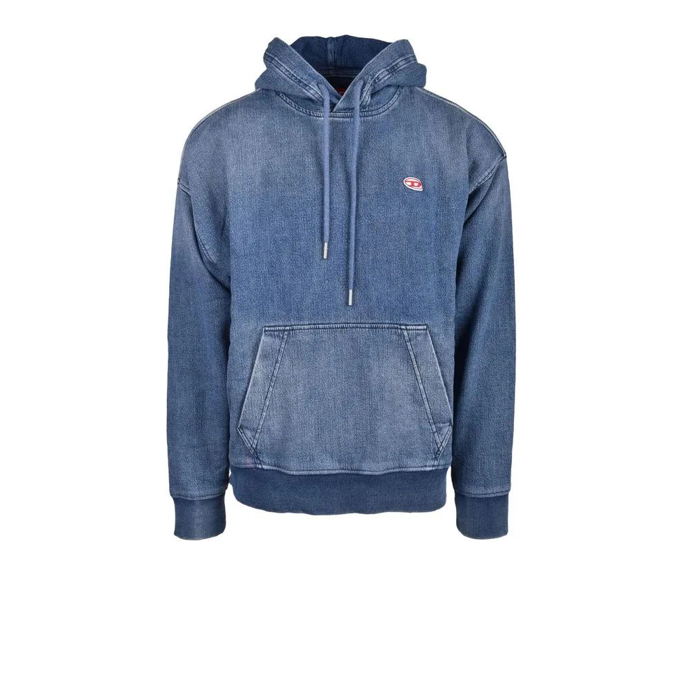 Diesel Men's Blue Cotton Sweater