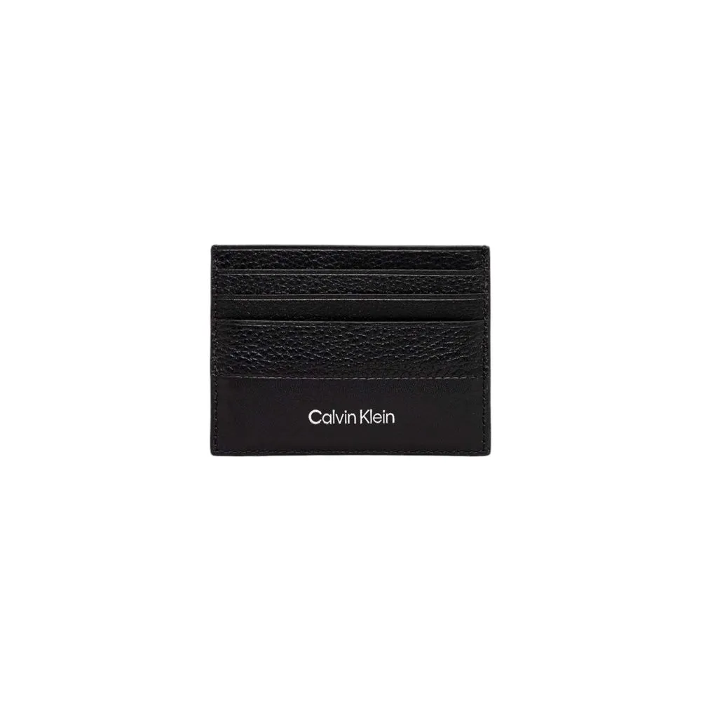 Calvin Klein Men's Black Leather Wallet