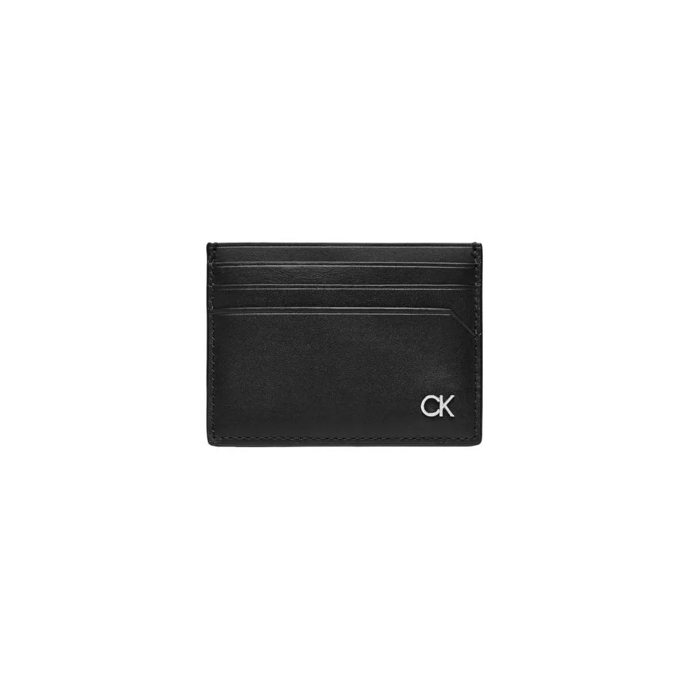 Calvin Klein Men's Black Leather Wallet