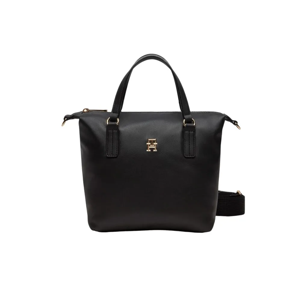 Tommy Hilfiger Women's Black Recycled Polyester Handbag