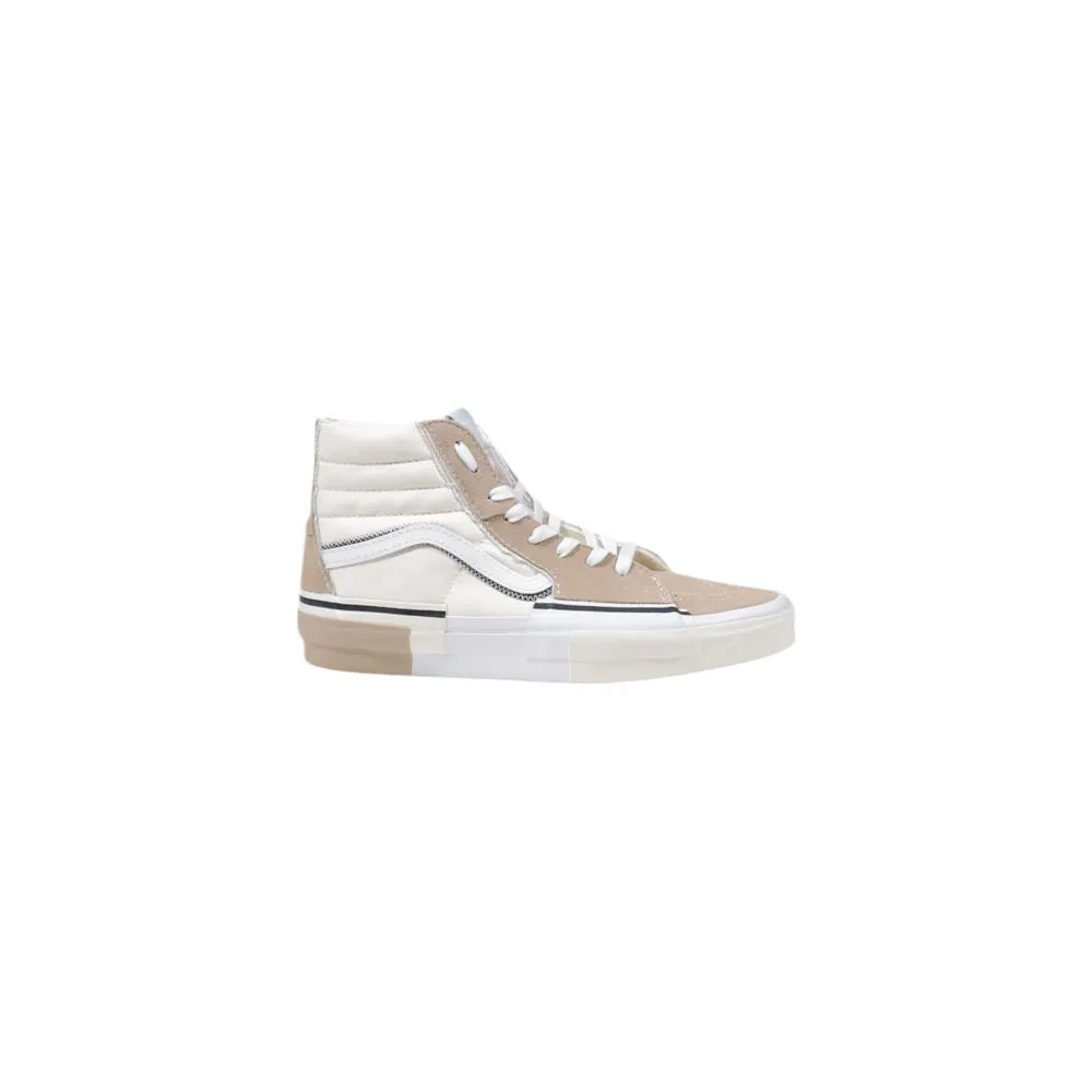 Vans Men's Beige Leather Sneaker