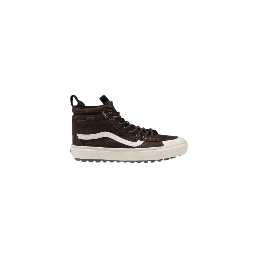 Vans Men's Brown Leather Sneaker