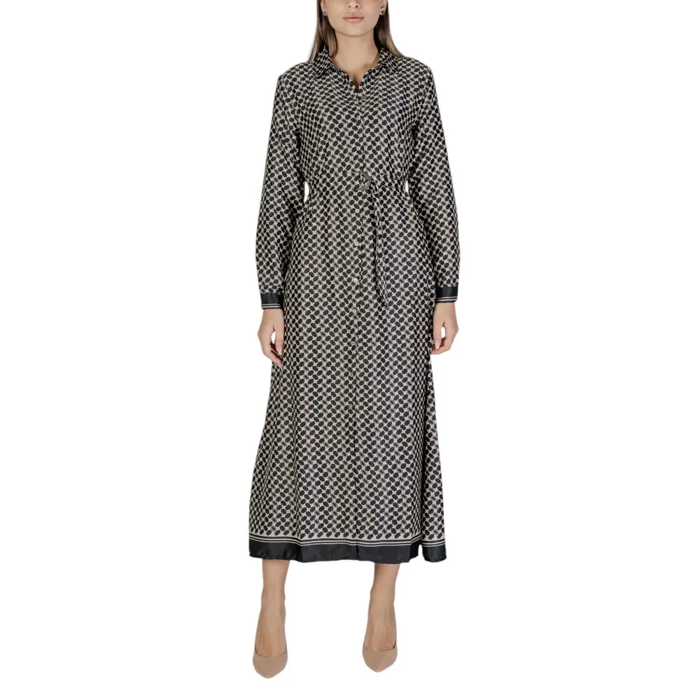 Only Women's Black Polyester Polyester Dress