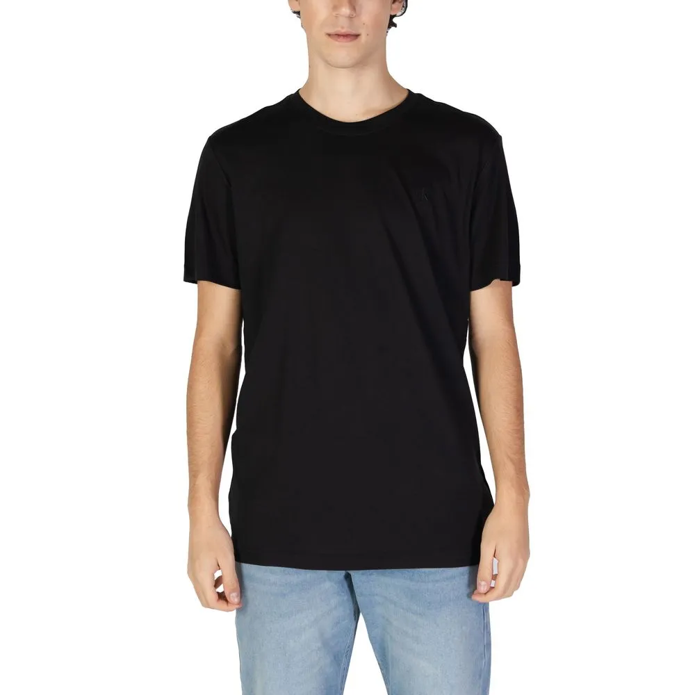Calvin Klein Jeans Men's Black Cotton T-Shirt