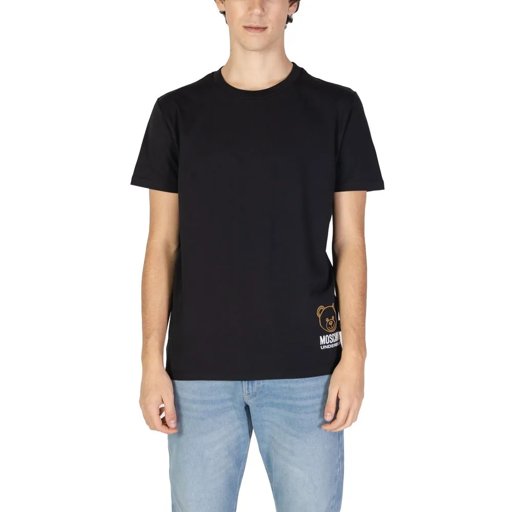 Moschino Men's Black Cotton T-Shirt