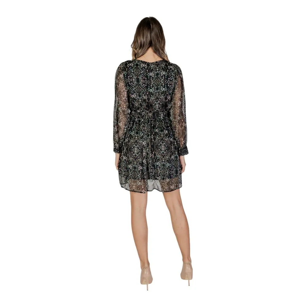 Only Women's Black Polyester Polyester Dress