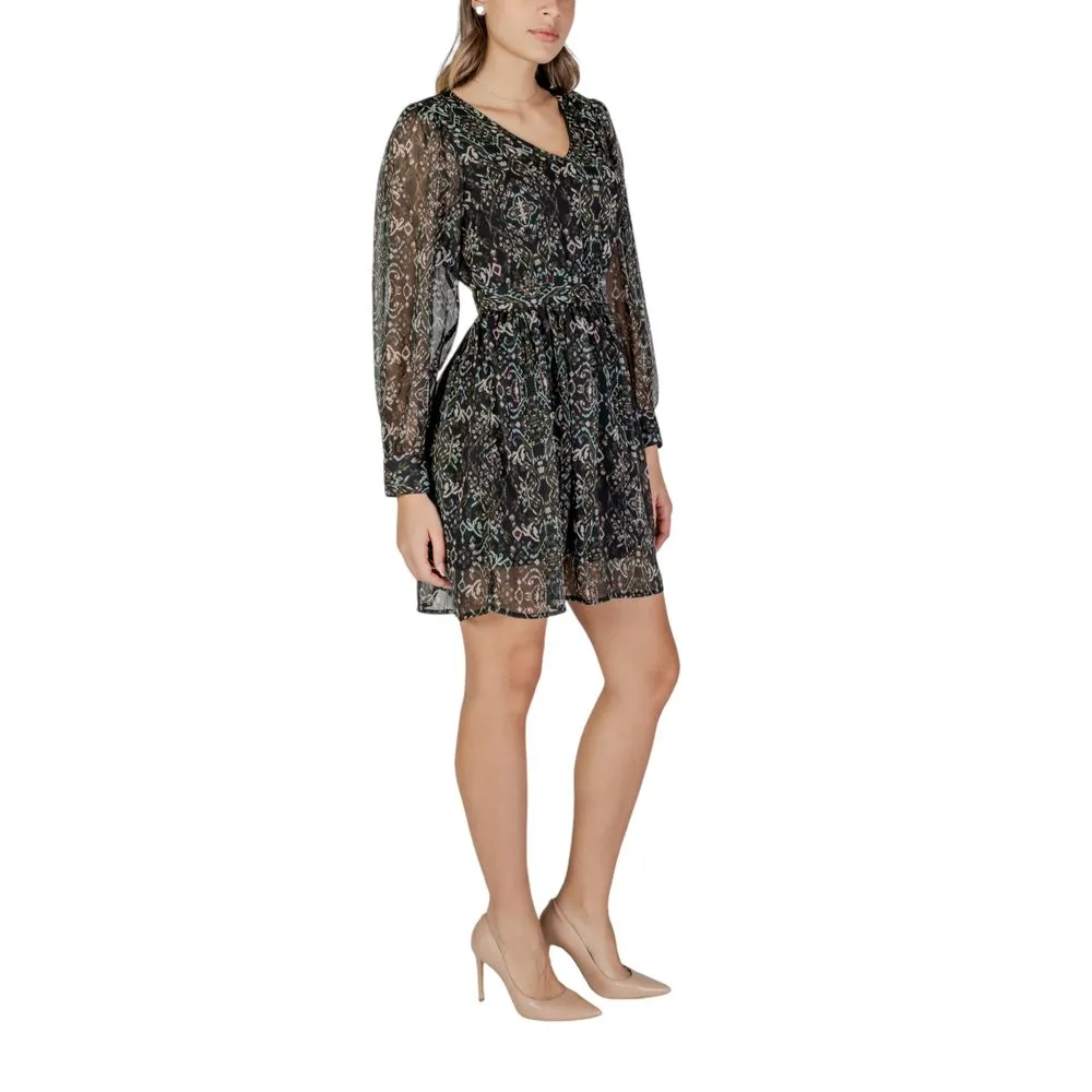 Only Women's Black Polyester Polyester Dress